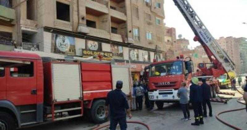 استشهاد فرد وإصابة 8 من رجال الشرطة في حريق بالإسكندرية