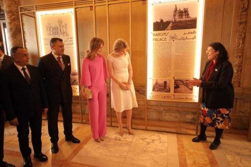 افتتاح معرض مؤقت للصور الفوتغرافية بقصر البارون إمبان عن ”زيارة الملكة إليزابيث ملكة بلچيكا - في مصر”