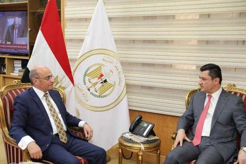 وزير العدل يستقبل نظيره العراقي
