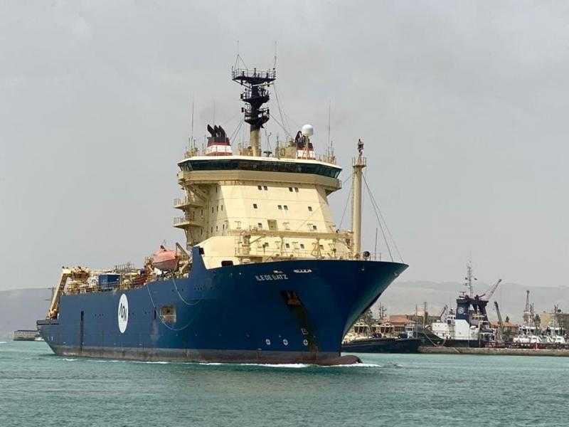 هيئة قناة السويس: استئناف عبور سفينة البضائع  XIN HAI TONG 23 ضمن قافلة الجنوب بعد إتمام إصلاحها