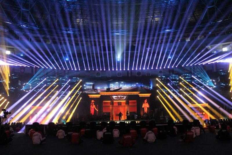 حفل افتتاح مبهر لبطولة كأس العالم للجمباز الفني ”القاهرة 2024 ”
