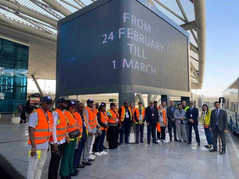 لجنة السلامة بالمجلس الدولي للمطارات تزور مطار القاهرة