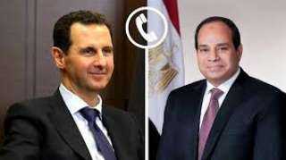 الرئيس السيسي يهنئ الرئيس بشار الأسد بمناسبة الاحتفال بذكرى عيد الجلاء