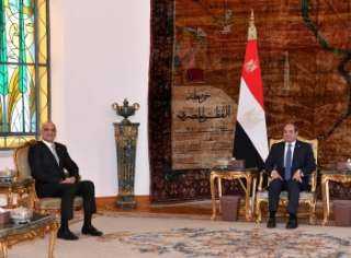 الرئيس السيسي يبحث مع رئيس وزراء الأردن الأوضاع في قطاع غزة