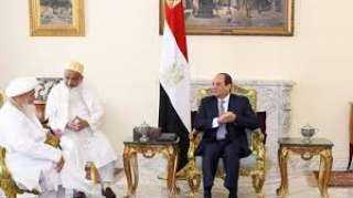 سلطان البهرة يشيد بسعى مصر الدؤوب للعمل على إنهاء الحروب والنزاعات وإرساء السلام بالعالم