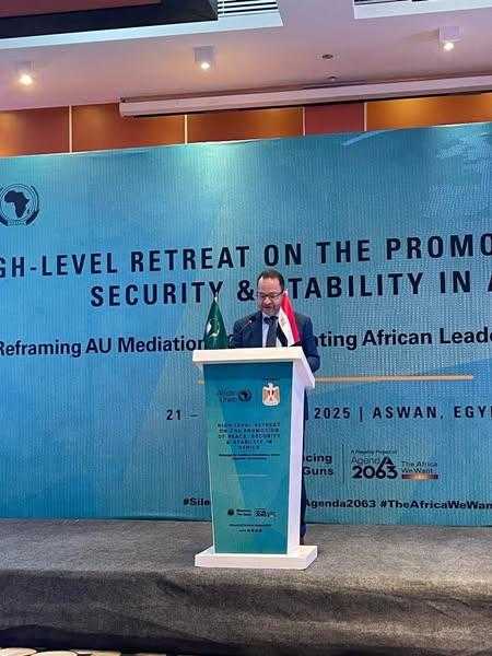 أسوان تستضيف الخلوة رفيعة المستوى لرئيس مفوضية الاتحاد الإفريقي حول تعزيز السلم والأمن والاستقرار في إفريقيا
