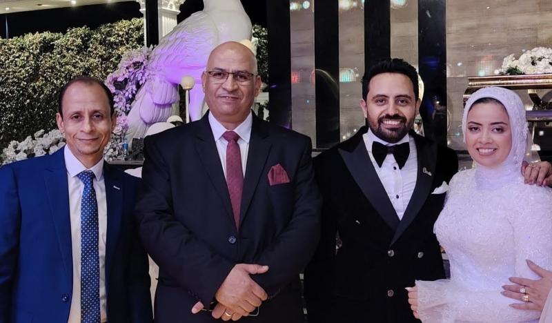 الجالية المصرية بالسعودية تهنئ الدكتور حسين كامل بزفاف كريمته المهندسة أمنية إلى الدكتور بلال الحلواني