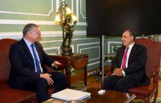 وزير الخارجية يستقبل وزير البترول والثروة المعدنية وزير الخارجية يستقبل وزير البترول والثروة المعدنية