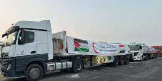 الهلال الأحمر المصري يطلق قافلة ”زاد العزة” الـ 68 حاملة 280 ألف... الهلال الأحمر المصري يطلق قافلة ”زاد العزة” الـ 68 حاملة 280 ألف سلة غذائية ومستلزمات إغاثية إلى غزة