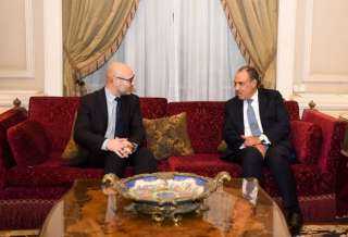 وزير الخارجية يستقبل السكرتير العام للمحكمة الدائمة للتحكيم وزير الخارجية يستقبل السكرتير العام للمحكمة الدائمة للتحكيم