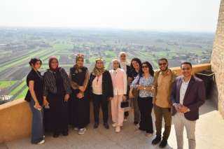 أسيوط: وصول أول وفد سياحي على متن الرحلة الجوية الأسبوعية من القاهرة لزيارة مسار رحلة العائلة المقدسة