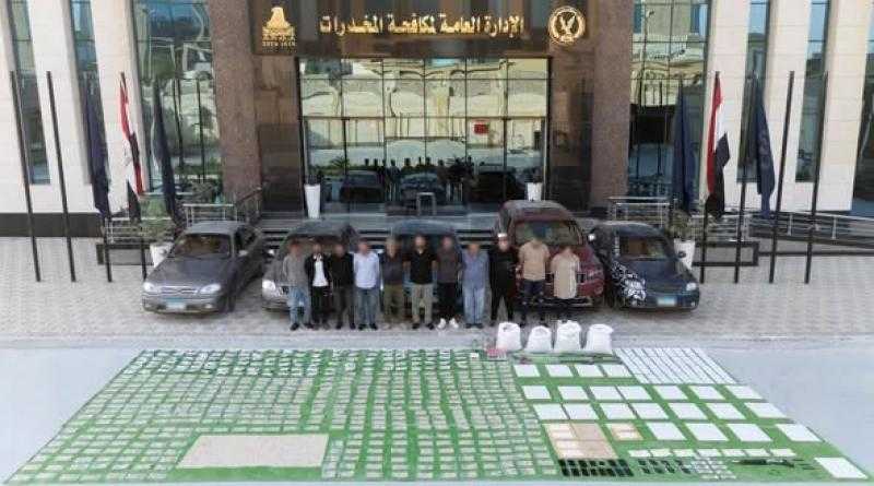 وزارة الداخلية تحبط محاولة لتهريب أقراص كبتاجون قيمتها 2.73 مليار جنيه