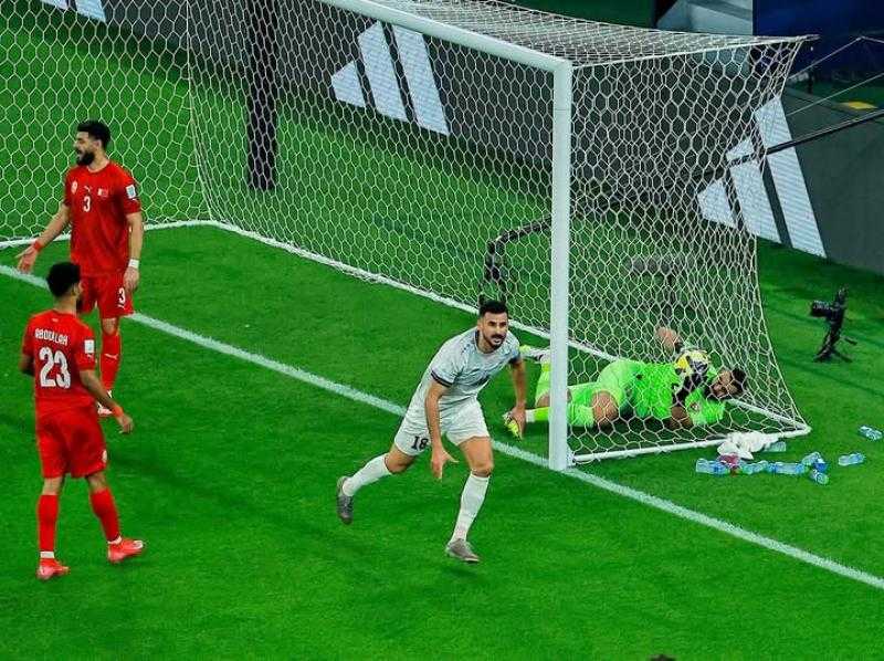 العراق يفوز على البحرين بهدفين مقابل هدف في كأس العرب