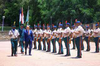 السفير المصري يقدم أوراق اعتماده سفيرًا غير مقيم لدى مملكة ليسوتو