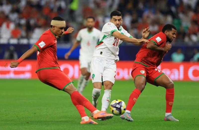 نهاية مباراة المغرب وعمان بالتعادل السلبي بدون أهداف في كأس العرب