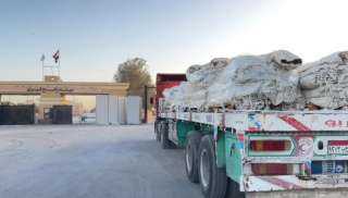 قافلة «زاد العزة» الـ88 تدخل إلى الفلسطينيين بقطاع غزة قافلة «زاد العزة» الـ88 تدخل إلى الفلسطينيين بقطاع غزة