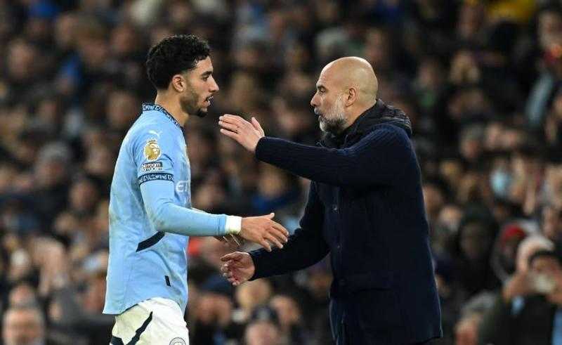 جوارديولا مدرب مانشستر سيتي: عمر مرموش من أفضل اللاعبين