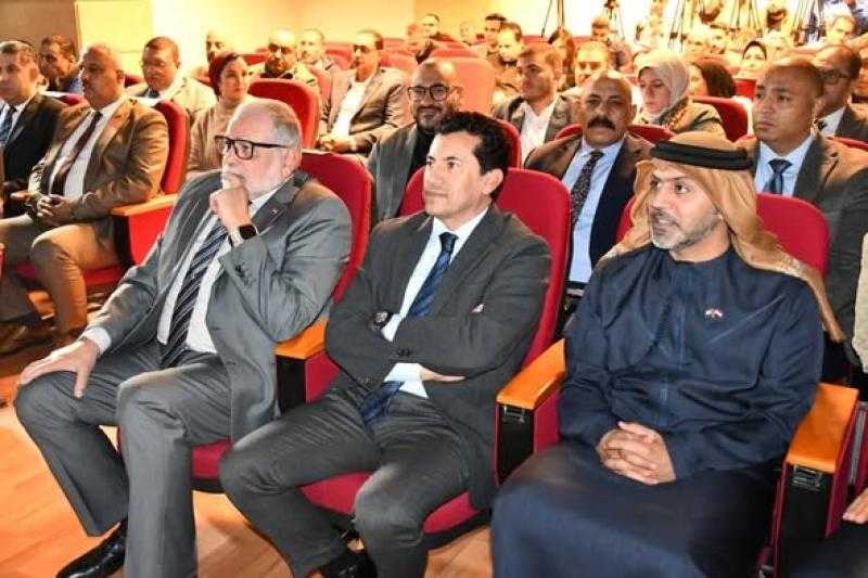 وزير الشباب والرياضة يشهد المؤتمر الصحفي للإعلان عن تفاصيل النسخة العاشرة من ماراثون زايد الخيري لصالح بنك الطعام المصري