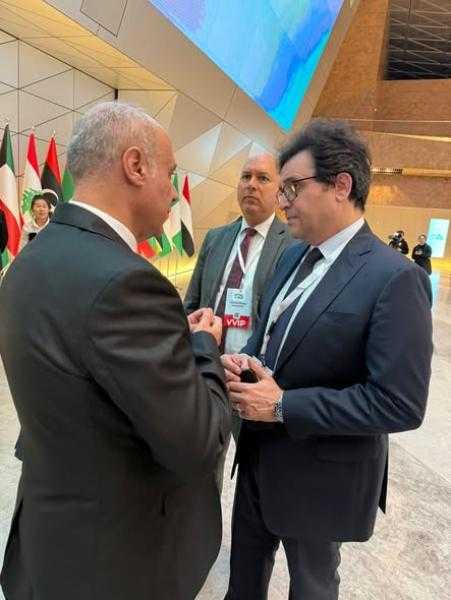 وزير الثقافة المصري يلتقي نظيره الفلسطيني