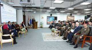 وزير الدفاع يشهد مناقشة البحث الرئيسي للأكاديمية العسكرية للدراسات العليا والإستراتيجية وزير الدفاع يشهد مناقشة البحث الرئيسي للأكاديمية العسكرية للدراسات العليا والإستراتيجية