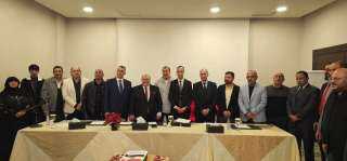 القنصل المصري في الرياض يلتقي رموز الجالية وعدد من المسؤولين السعوديين في حائل