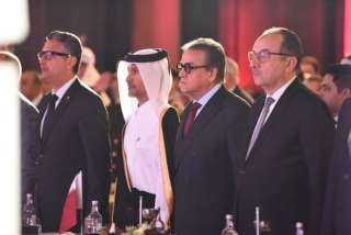 خالد عبدالغفار يشهد احتفالية العيد الوطني لدولة قطر الشقيقة