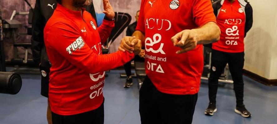 منتخب مصر يخوض تدريبات استشفائية بالجيم بعد ودية نيجيريا