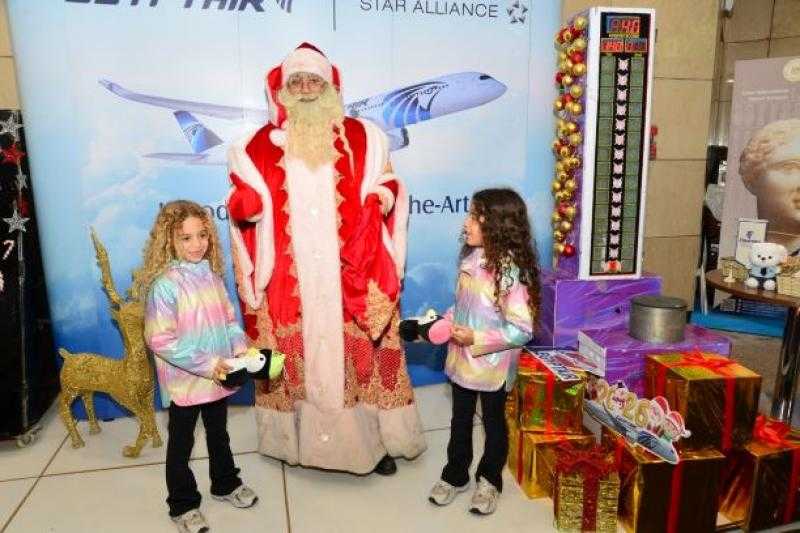 مصر للطيران تحتفل مع المسافرين بالعام الميلادي الجديد وتكثف رحلاتها