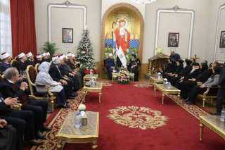 شيخ الأزهر خلال تهنئة البابا تواضروس بعيد الميلاد: العالم فقد عقله وحكمته وهذا نذير خطير