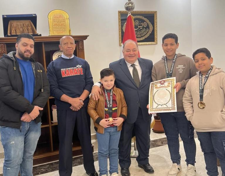القنصلية المصرية بالرياض تكرم الفائزين بالميداليات الذهبية في بطولة المملكة المفتوحة للملاكمة التايلاندية مواي تاي”
