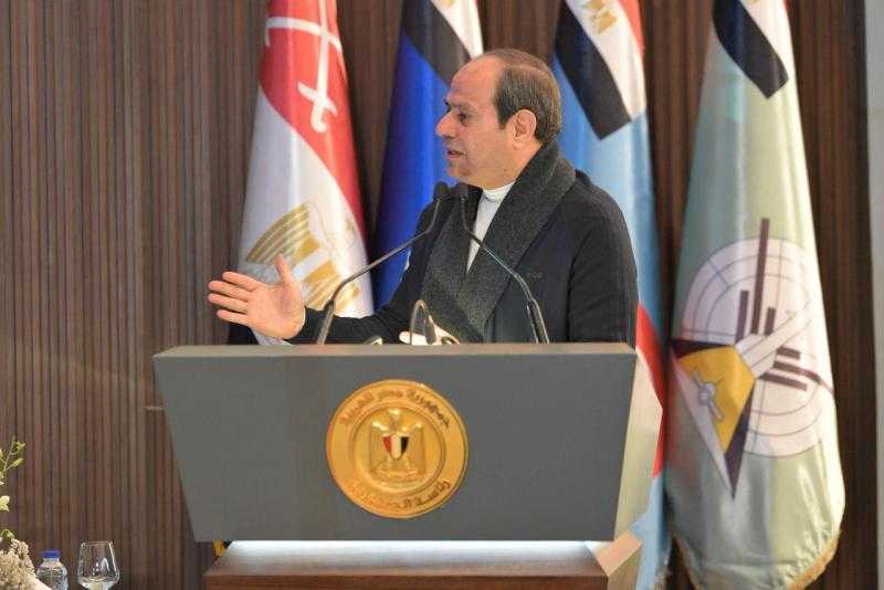 الرئيس السيسى: أزمة غزة توقفت بتدخل شخصى من ترامب كقائد وزعيم صانع للسلام