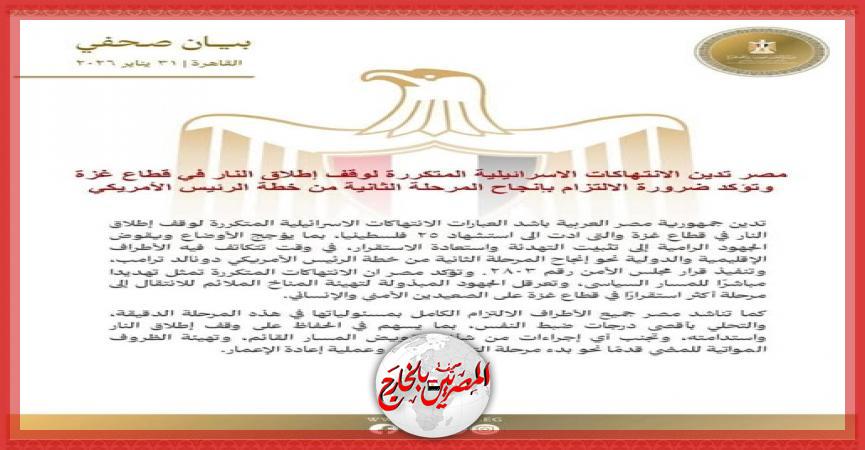 المصريين بالخارج