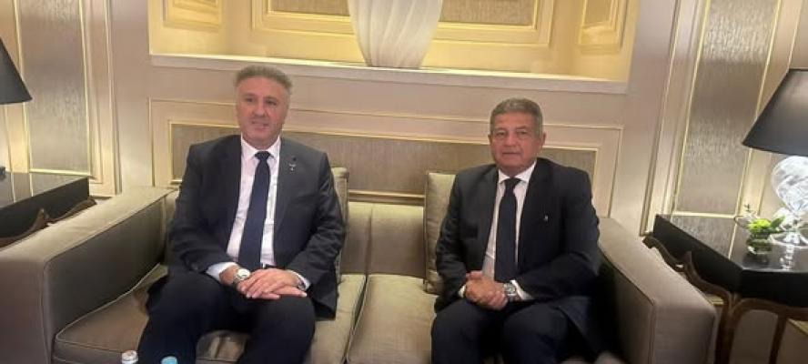 رئيس الأعلى للإعلام يلتقي وزير الاتصال الحكومي الأردني والمشرف العام على الإعلام الرسمي في فلسطين