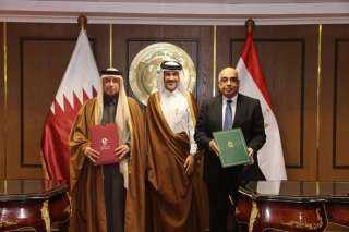 وزير العدل يوقع مع النائب العام القطري اتفاقية المساعدة القضائية المتبادلة في المسائل الجنائية بين جمهورية مصر العربية ودولة قطر