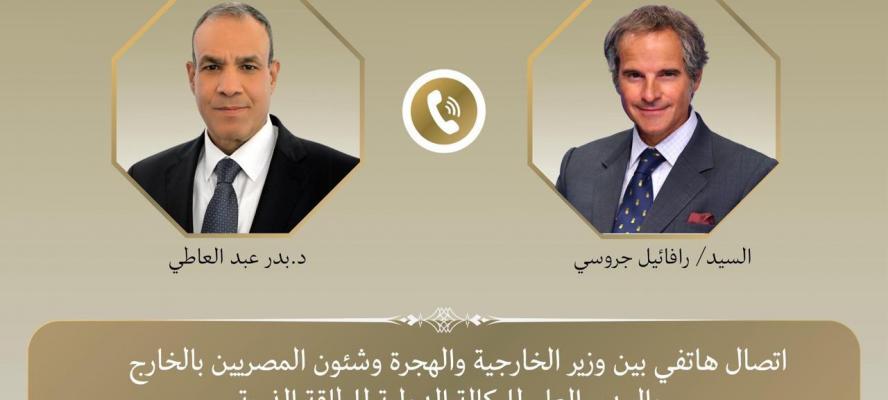 وزير الخارجية يؤكد ضرورة مواصلة بذل الجهود الإقليمية والدولية لخفض حدة التوتر والتصعيد بالمنطقة