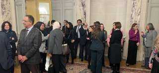 سفير مصر في باريس يقيم حفل استقبال على شرف زيارة وزير التعليم العالي والبحث العلمي إلى فرنسا