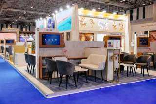 الجناح المصري في معرض EMITT السياحي الدولي يحصد جائزة أفضل جناح من حيث التصميم