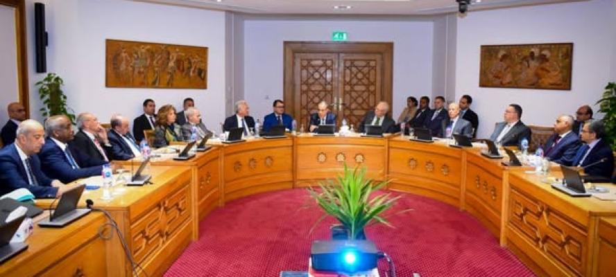 وزير الخارجية يلتقي سفراء مصريين سابقين متخصصين في الشأن الإفريقي