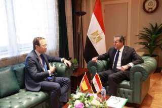 وزير الصحة يستقبل السفير الإسباني لبحث تعزيز التعاون الصحي