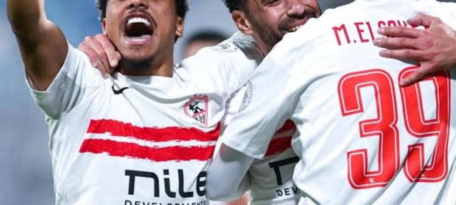 الزمالك يتأهل إلي ربع نهائي كأس الكونفدرالية في صدارة المجموعة بعد فوزه علي كايزر تشيفز بنتيجة 2-1