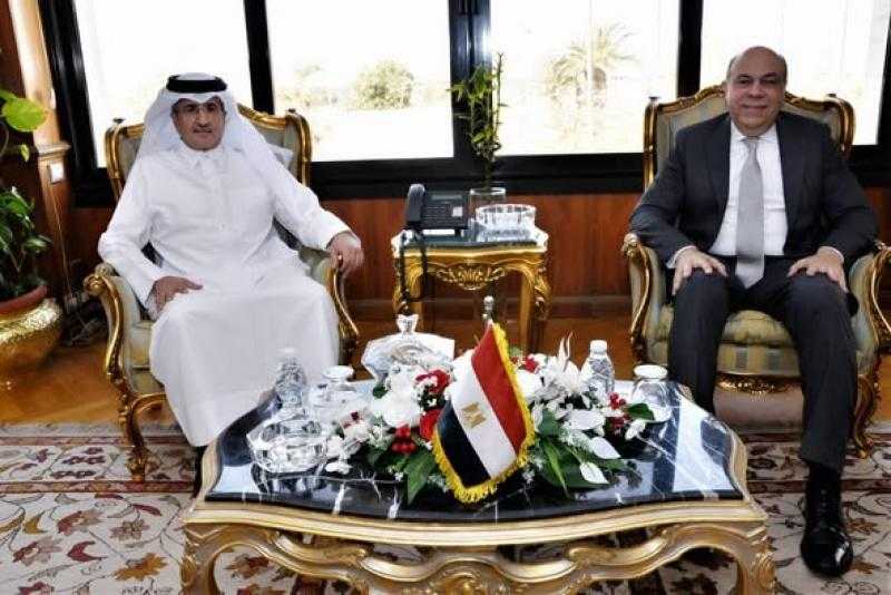 وزير الطيران المدني يستقبل رئيس الهيئة العامة للطيران المدني القطري لبحث أوجه التعاون بين الجانبين