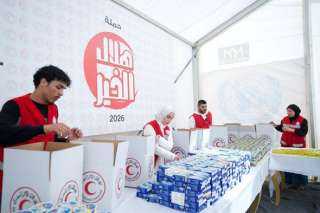 ”المطبخ الإنساني الرمضاني” للهلال الأحمر المصري بالشيخ زويد يقدم مليون وجبة للأشقاء الفلسطينيين في غزة