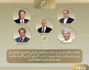 اتصالات مكثفة لوزير الخارجية للدفع بمسار التهدئة في الشرق الأوسط