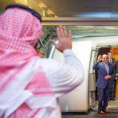 الرئيس السيسى يعود إلى أرض الوطن عقب زيارته للسعودية