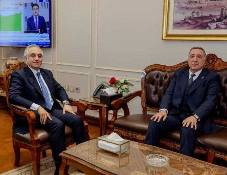 وزير العدل يستقبل رئيس المحكمة الدستورية العليا