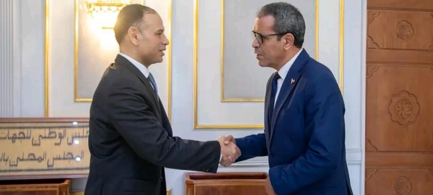 السفير المصري لدى تونس يلتقي برئيس المجلس الوطني للجهات والأقاليم
