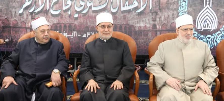 مفتي الجمهورية: الأزهر يمثل ذاكرة الأمة العلمية وضميرها الديني الحي