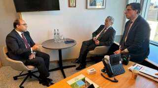 سفير مصر يلتقي مع أعضاء البرلمان الأوروبي من مجموعة وطنيون من أجل أوروبا