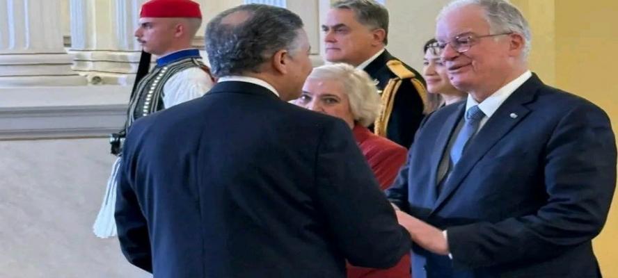 سفير مصر باليونان يشارك فى الاحتفال السنوى لرؤساء البعثات الدبلوماسية والقنصلية