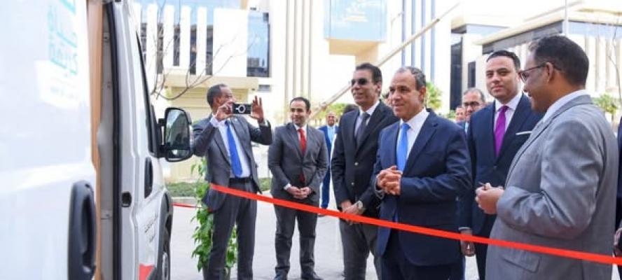 افتتاح وتشغيل مكتب تصديقات متنقل بالعاصمة الجديدة